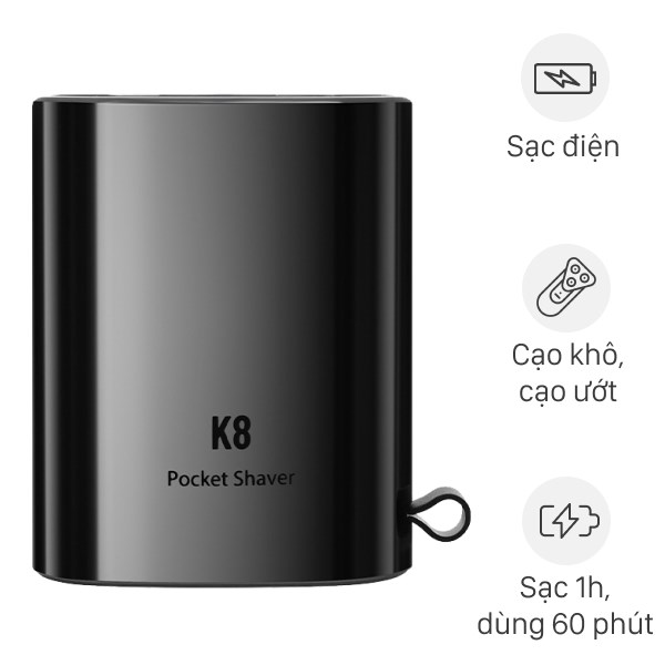 Máy cạo râu khô và ướt Enchen K8